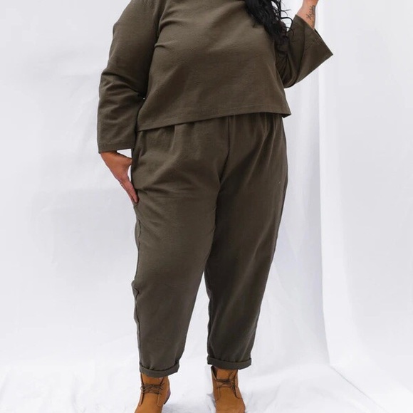 Sotela trousers pants ethical easy slim leg tencel - Picture 3 of 6